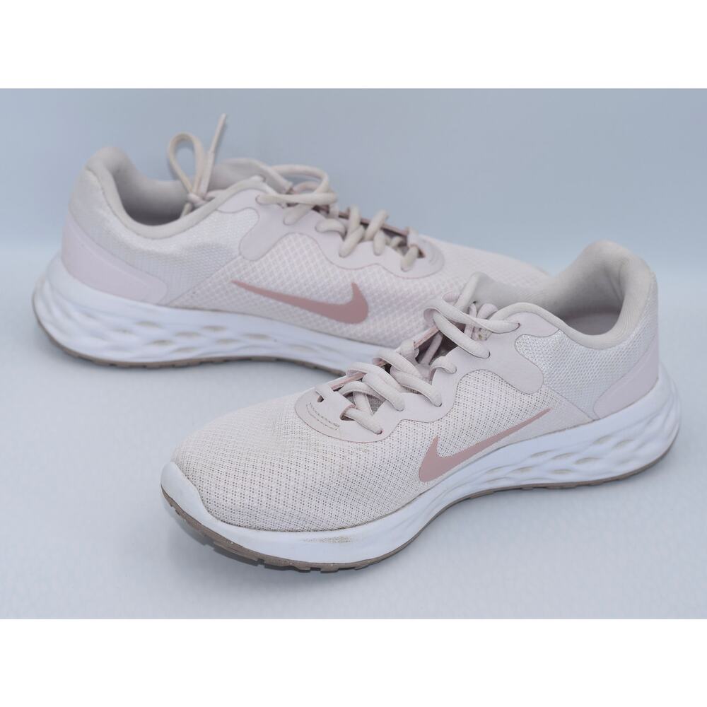 Nike Revolution 6 Next Nature Running Shoes Women's 8 Pink Light Violet White View 3